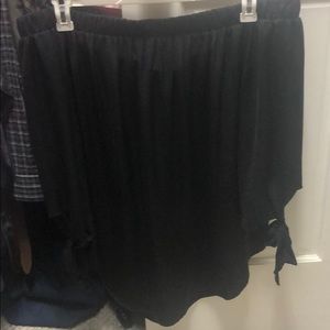 Off the shoulder shirt